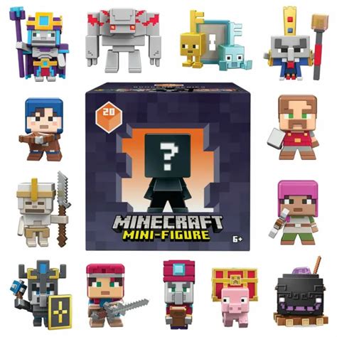 Minecraft Dungeon Series 20 Mini Figure 1 Pack Choose From 13