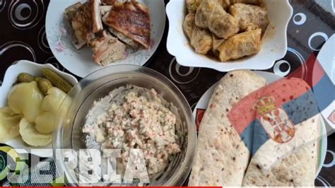 Srpska Jela Domaća Kuhinja Serbian Traditional Food Youtube