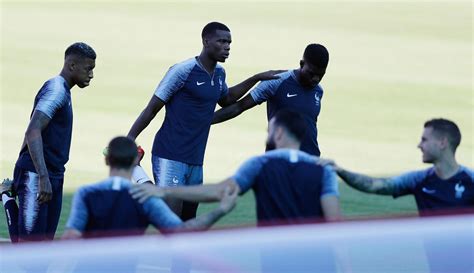 Foto Intip Latihan Mbappe Cs Jelang Hadapi Argentina Di Besar Piala