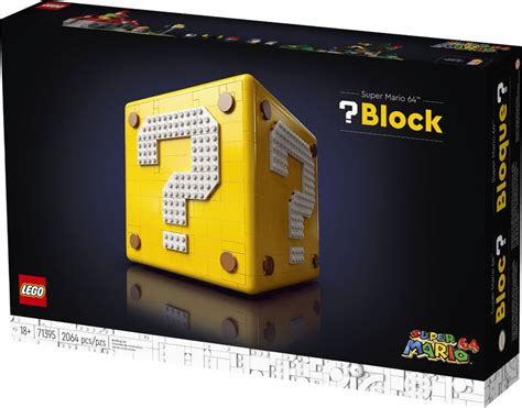 Lego Super Mario 64 Question Mark Block 71395 Building Kit 2064