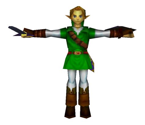 Gamecube Super Smash Bros Melee Link Low Poly The Models Resource