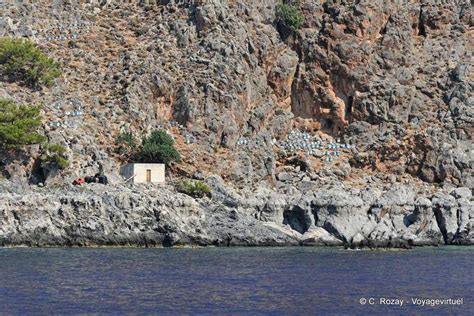 Hives Number On The Coast Between Sougia And Paleochora Crete Greece