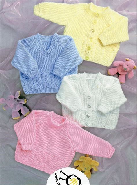 Knitting patterns for baby cardigans and purllover sweaters with cute shawl collars. Baby / Childs cardigans sweaters knitting pattern PDF baby ...