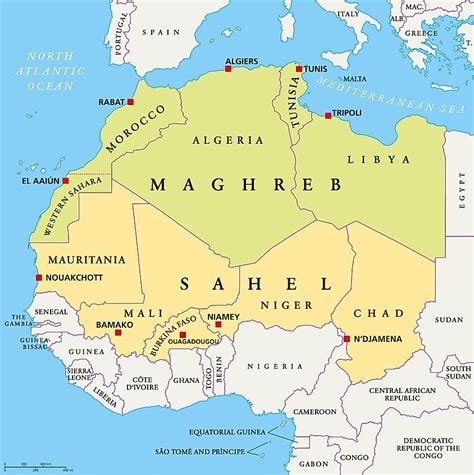 Maghreb Africa Worldatlas