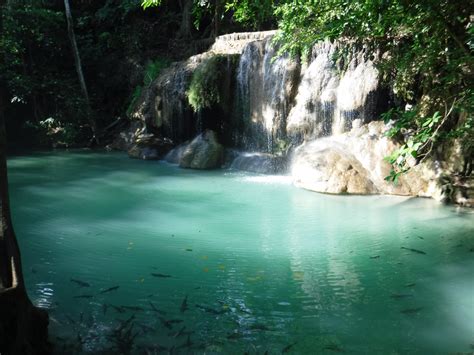 Waterfall Heaven In Thailand Olena Heu