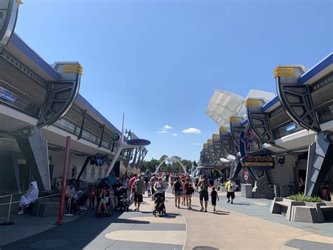 New Tomorrowland Sign Debuts at Walt Disney World's Magic Kingdom