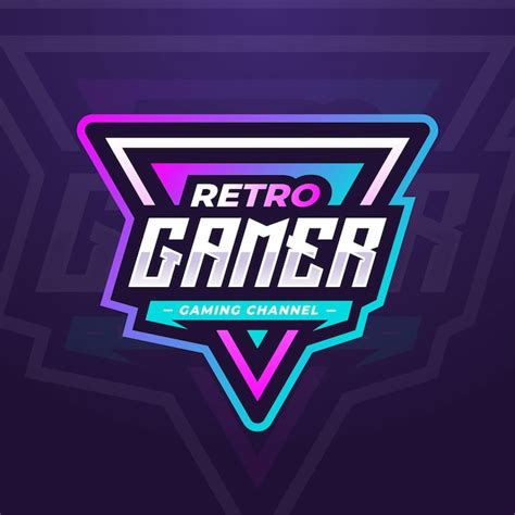 Premium Vector Retro Gamer Esports Logo Template For Gaming
