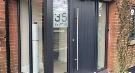 Everyone wants the front of their home to look nice. Grey upvc porch and composite door contemporary | Porch doors, Upvc porches, Glass porch