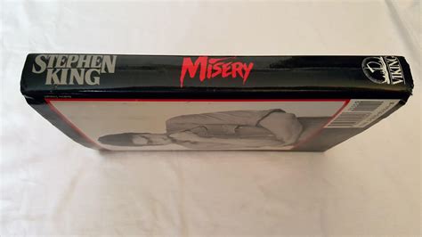 misery by stephen king fine cloth backed hard cover 1987 first edition corliss books