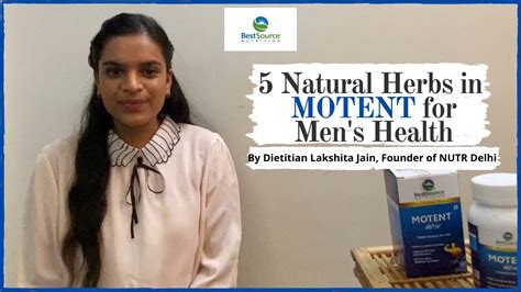 🆕know Best Natural Herbs For Men Health Energy Vitality In Motent