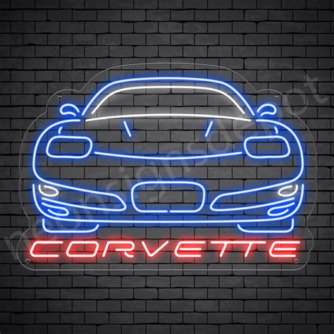 Corvette Neon Bar Sign Neon Signs Depot