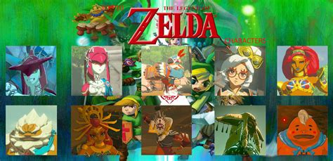 Top 10 Zelda Characters In Botw Aoc And Totk By Matthiamore On Deviantart