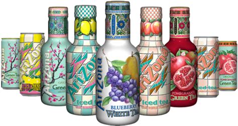 Download Arizona Blueberry White Tea 500 Ml Pack Png Image With No