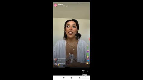 Doja Cat Shows Off Her Boobs On Instagram Live Part 2 Youtube