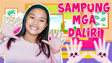 Sampung Mga Daliri Awiting Pambata Tagalog I Action Song For Kids