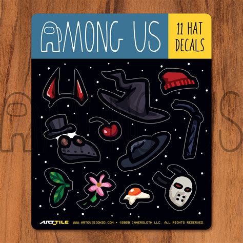 Among Us Crewmate Art Tile Decals By Artovision3d Innersloth Store