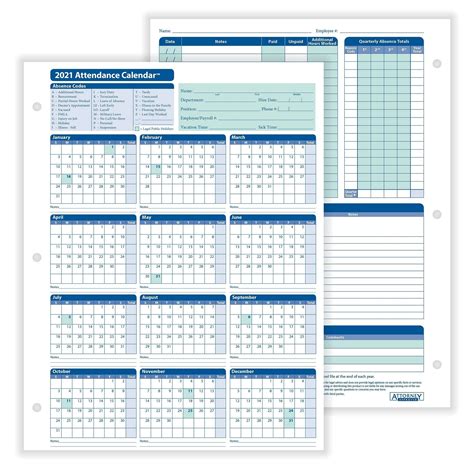 Nowadays you have many free january calendar 2019 templates, so select the one based upon. Free Printable Employee Attendance Forms 2021 | Calendar ...