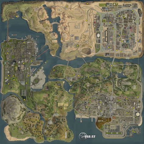 Maps Gta Sa Grand Theft Auto San Andreas On Gtacz