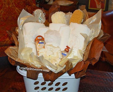 The great thing about having a basket is that you can match your decor so it looks great and be left out all the time. ~Wedding Gift Basket~ - Crafty 2 the Core