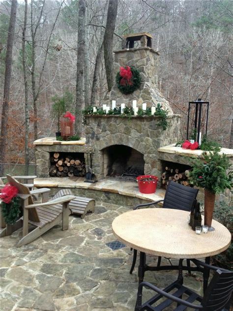 Diy Outdoor Stone Fireplace Outdoor Fireplace Design Ideas Kits