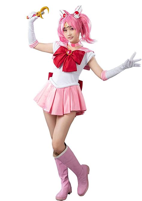 Cosfun Best Sailor Chibiusa Chibi Moon Cosplay Kostüm Mp000272 Pink 6 Jahre Amazonde
