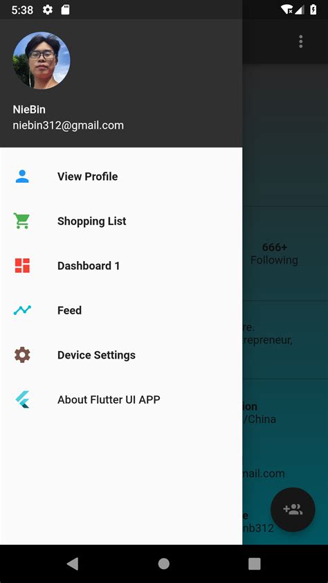 How To Create Navigation Drawer In Flutter Flutterforyou Com Android