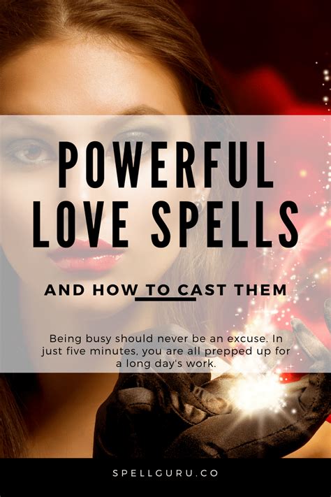 Say the following with devotion: Powerful Love Spells And How to Cast Them
