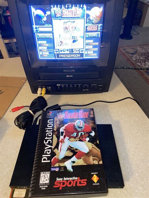 Nfl Gameday Sony Playstation 1 1995 Ps1 Long Box Complete W Manual