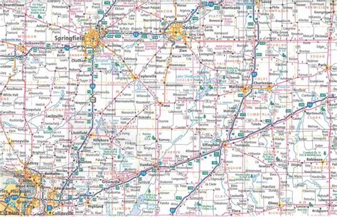 Themapstore Illinois State Highway Travel Map SexiezPicz Web Porn