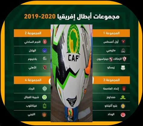 مجموعة سهلة لمصر وصعبة للمغرب. دوري أبطال أفريقيا 2019-2020: المجموعات واقوى المقابلات ...