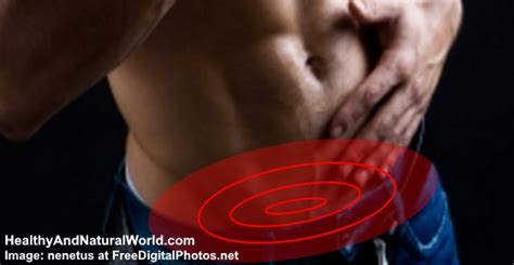 It can also be felt in the lower abdomen. Lower Abdominal Pain in Men: Causes and Natural Treatments