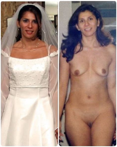 Brides de salope affichées habillées déshabillées avant après Photos