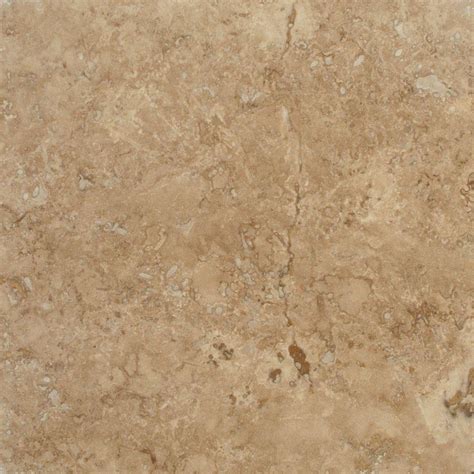 Msi Walnut Blend 18 In X 18 In Honed Travertine Floor And Wall Tile