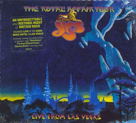 Yes The Royal Affair Tour Live From Las Vegas Sealed Uk 2 Cd Album —