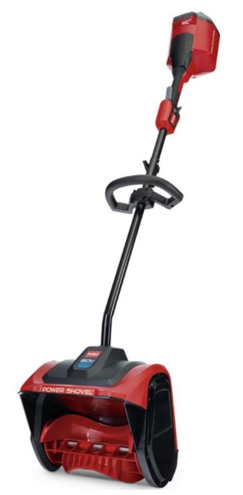 Toro 12 In 60 Volt Battery Cordless Electric Snow Shovel With 25 Ah