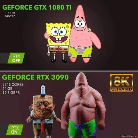 Geforce Gtx 1080ti Rtx Off Vs Geforce Gtx 3090ti Rtx On Meme 6366 Les