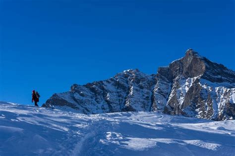 Aosta Valley Winter Hikes Trekking Alps