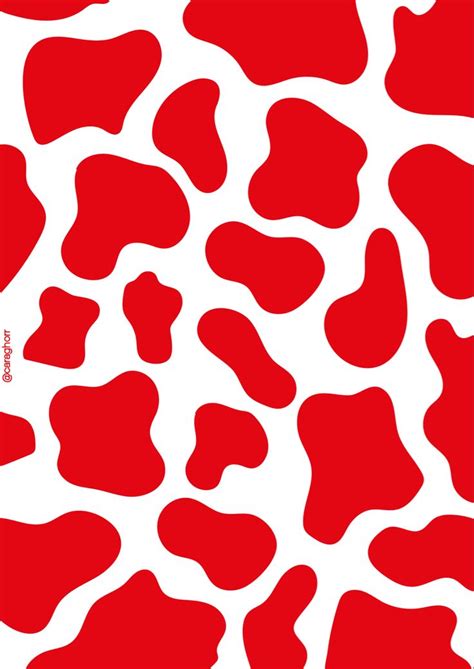 Cow prints on canvas, cow prints pictures, cow prints black and white, cow prints paintings, cow prints aesthetic, cow prints wallpaper, cow prints pink, cow prints art, cow. Red Cow - @caraghorr | Cow print wallpaper, Cow wallpaper ...