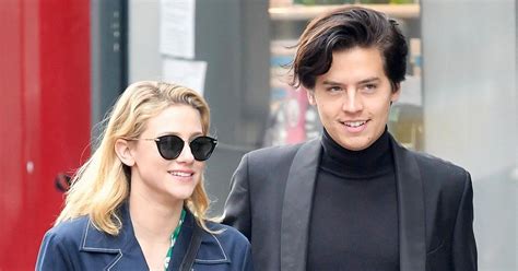 Riverdales Lili Reinhart Cole Sprouse Kiss In Paris