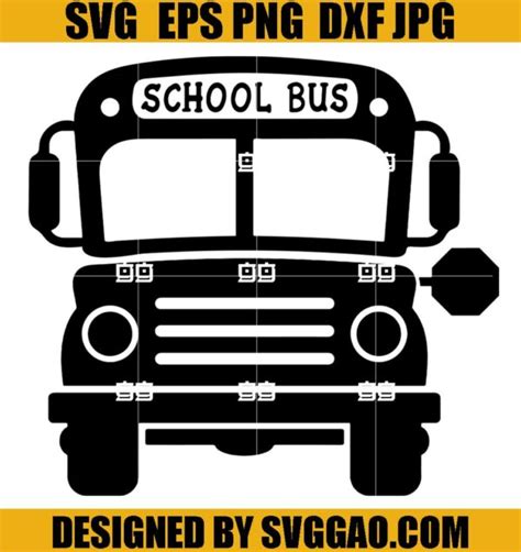 School Bus Svg School Bus Driver Svg