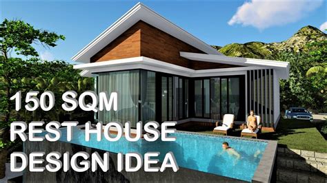 Rest House Design Idea 150 Sqm Konsepto Designs Youtube