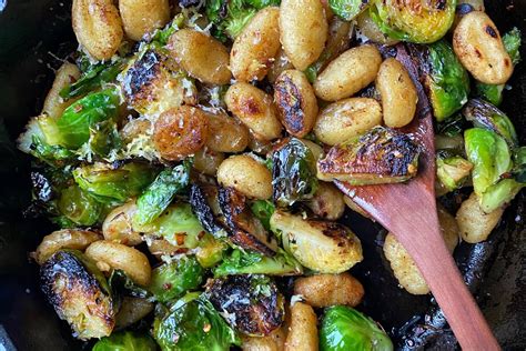 Crisp Gnocchi With Brussels Sprouts Brown Butter New York Times