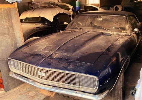 1967 Chevrolet Camaro Rs 1 Barn Finds