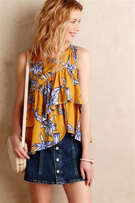 Anthropologies New Arrivals Tanks And Tops Topista