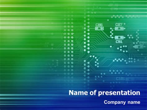 Printed Circuit Board Presentation Template for PowerPoint ...