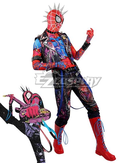 spider punk costume across the spider verse