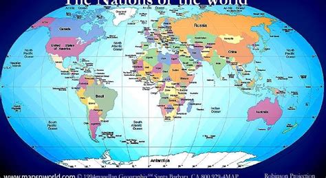 Hemisferios Terrestres Com Continentes Mapa Realista Mundial Em Forma