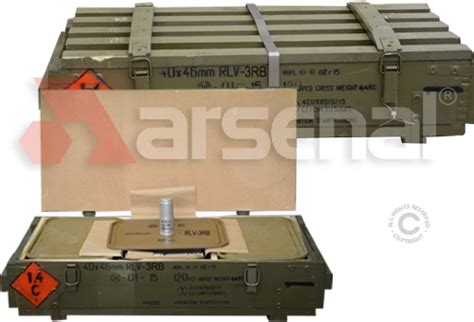 40x46 Mm Rlv 3rb Arsenal Jsco Bulgarian Manufacturer Of Weapons And Ammunition Since 1878