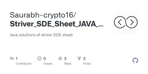 Github Saurabh Crypto16striversdesheetjavasolution Java