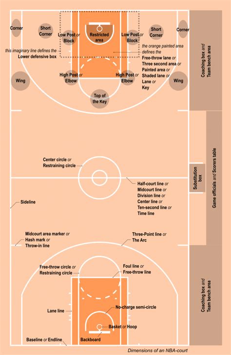 Not 47 feet as you might think. Basketball Court Dimensions Guide (Australia) FIBA & NBA ...